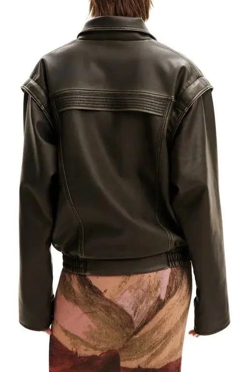 Desigual ~ Brown Henry Bomber Jacket