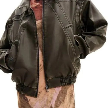 Desigual ~ Brown Henry Bomber Jacket