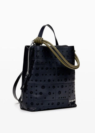 Desigual ~ Circles Faux Leather Backpack