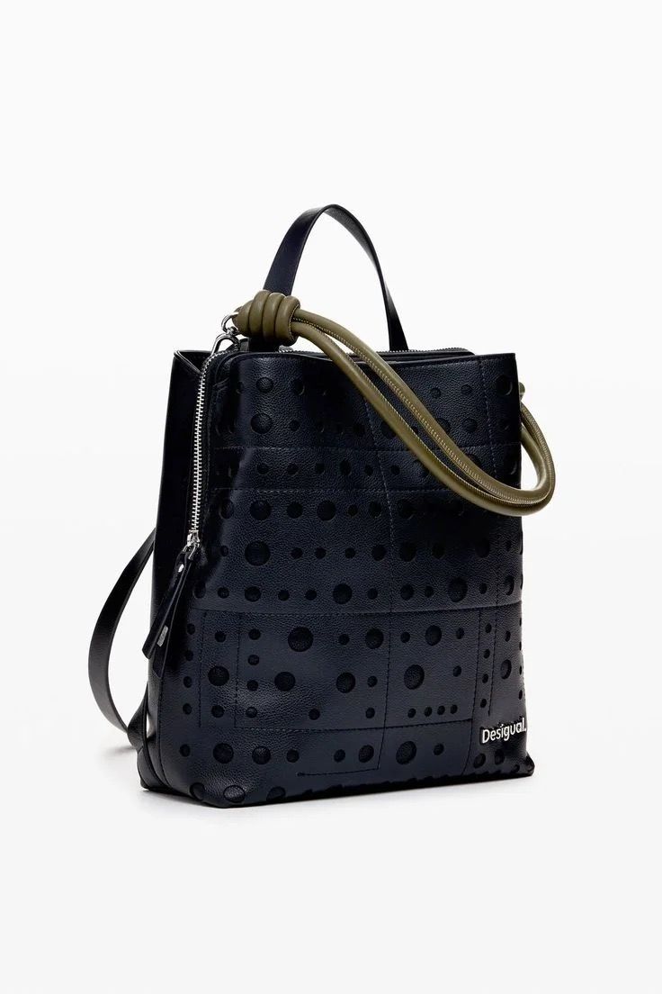 Desigual ~ Circles Faux Leather Backpack