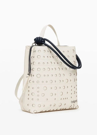 Desigual ~ Circles Faux Leather Backpack