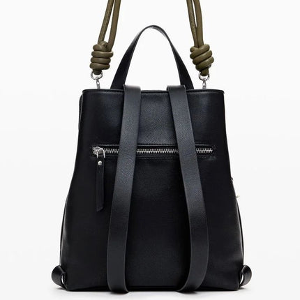 Desigual ~ Circles Faux Leather Backpack
