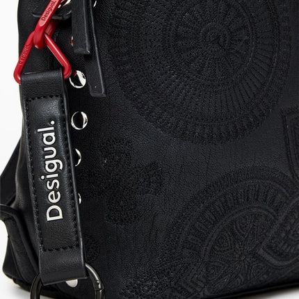 Desigual ~ Embroidered flower backpack