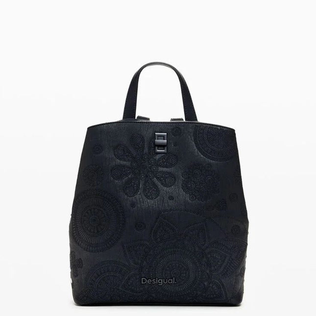 Desigual ~ Embroidered flower backpack
