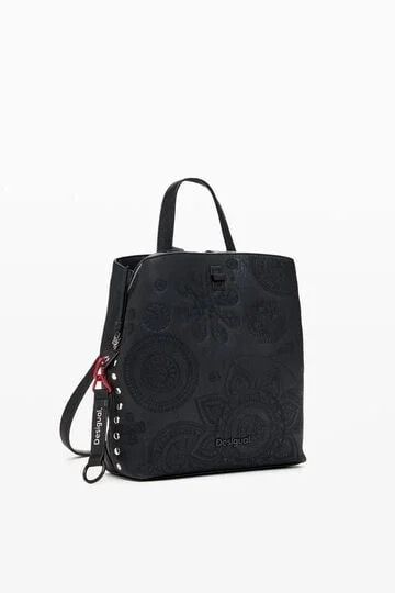 Desigual ~ Embroidered flower backpack
