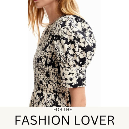 Desigual ~ Floral Print Midi Dress