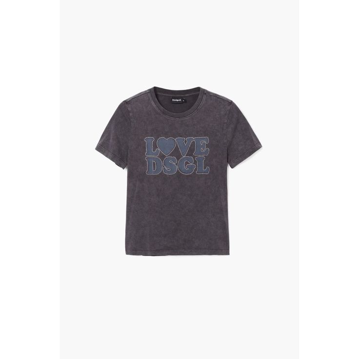 Desigual ~ Love Desigual T-Shirt - Black