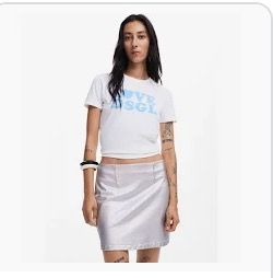 Desigual ~ Love Desigual T-Shirt - White
