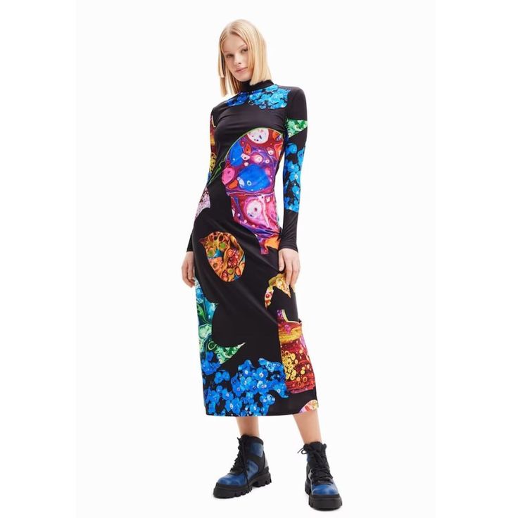 Desigual ~ Mineral Midi Dress