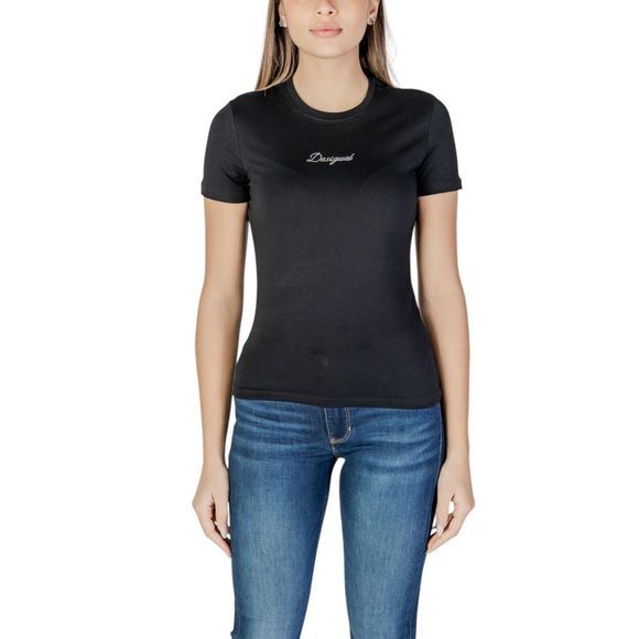 Desigual ~ Rhinestone Logo T-Shirt