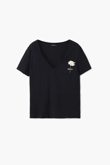 Desigual ~ V-Neck Love Life T-shirt