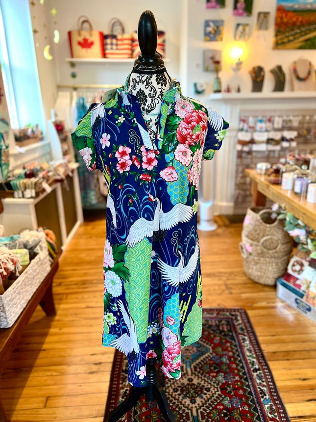 Dolma Dress ~ Garden Flight