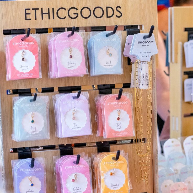 ETHIC GOODS~ Charm Bar