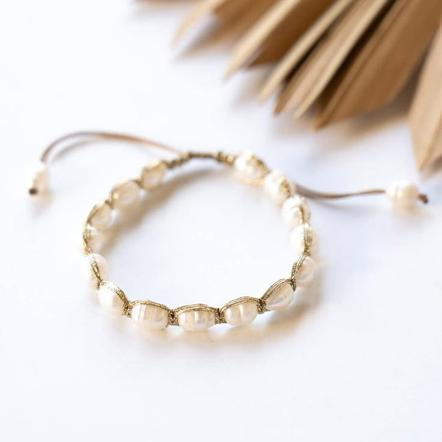 Bali ~ Empress Pearl Bracelet