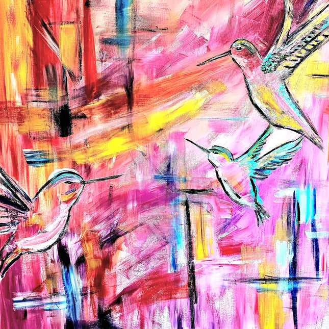 Hummingbirds ~ by Elizabeth Halliday