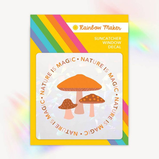 Nature is Magic - Rainbow Maker - Suncatcher Window Sticker