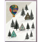 Hot Air Balloon Ski Village