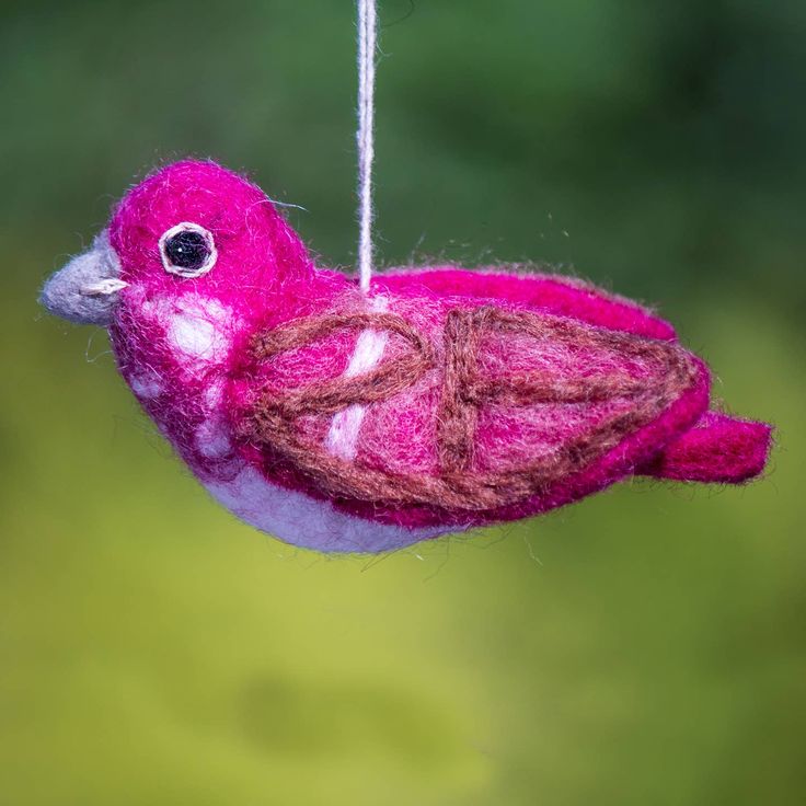 Felted Wild Woolie Birds