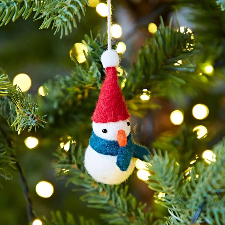 Felt Christmas Ornaments