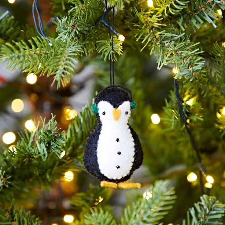 Felt Christmas Ornaments