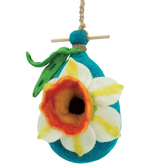 Felted Wool Birdhouses