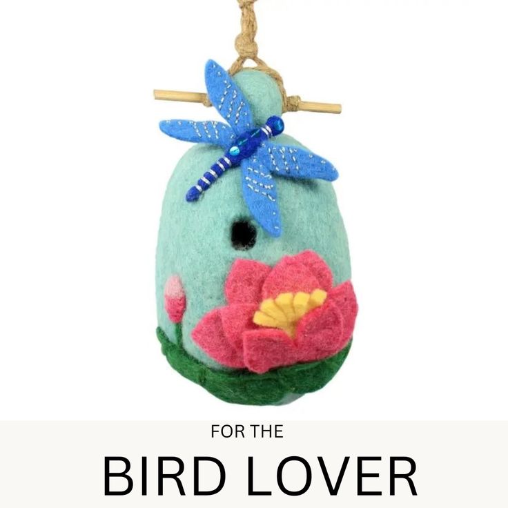 Felted Wool Birdhouses