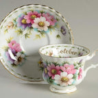 October Cup and Saucer