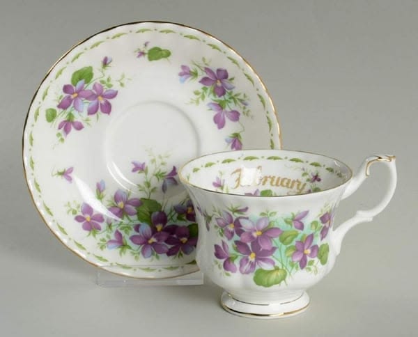Vintage China ~ Flower of the month By Royal Albert
