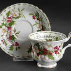 December Cup and Saucer