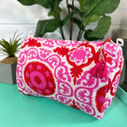 Pink Red Makeup Bag