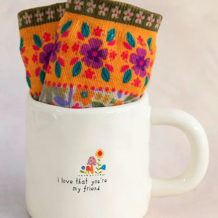 Friend Mug & Sock Gift Set