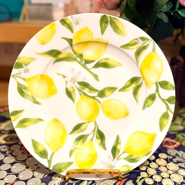 Vintage China ~ Lemons Salad Plates by Mikasa