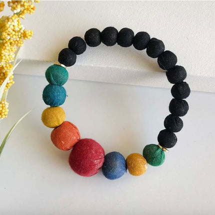 Galax Graduated Kantha Bracelet