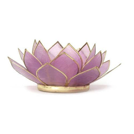 Gemstone Lotus Tea Light Holder ✨