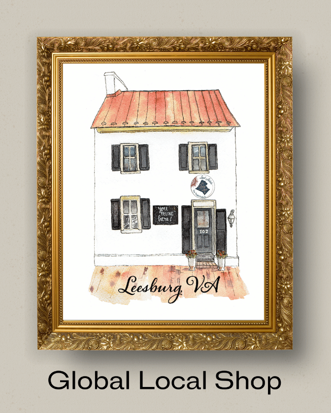 Leesburg Notecards ~ Sable Feather