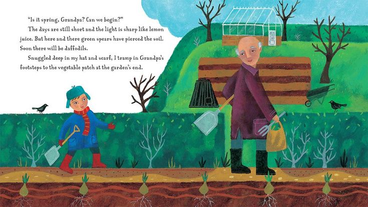 Barefoot Books ~ Grandpa's Garden