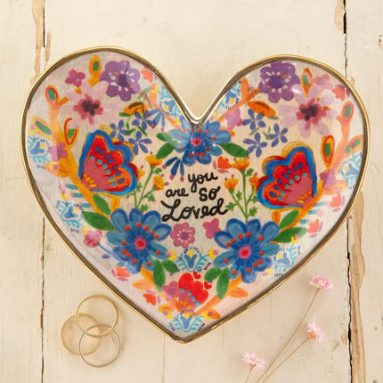 Heart-Shaped Trinket Dish - You Are So Loved