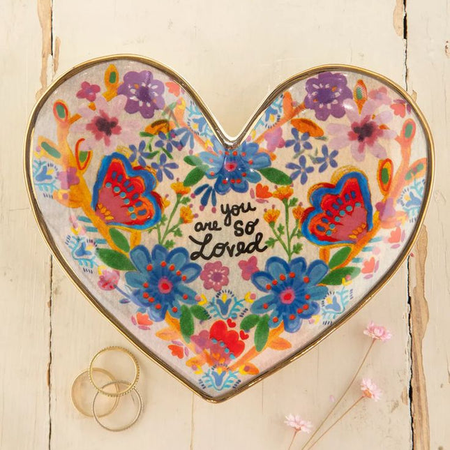 Heart-Shaped Trinket Dish - You Are So Loved