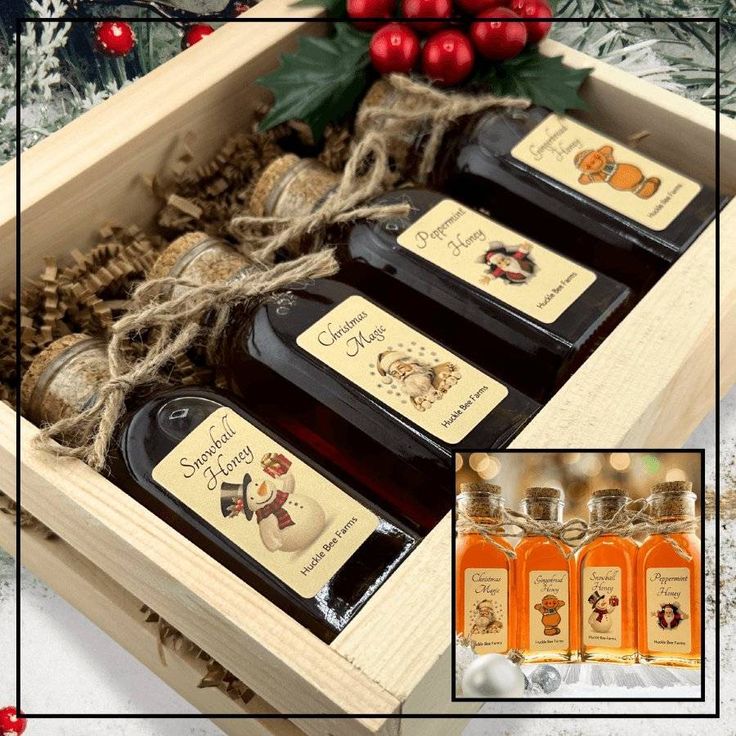 Huckle Bee Farms Holiday Honey Gift Box