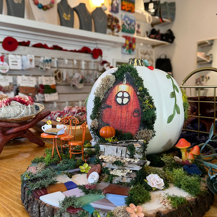 Cozy Pumpkin Fairy House🧚🎃