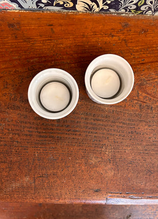 Vintage China ~ Star Tea Light Candle Holders