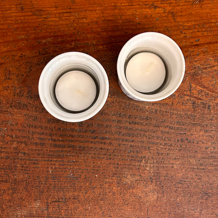 Vintage China ~ Star Tea Light Candle Holders