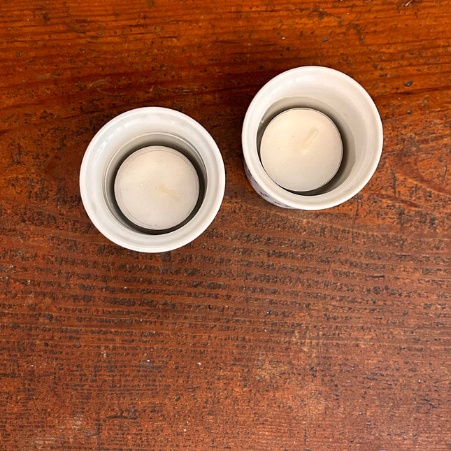 Vintage China ~ Star Tea Light Candle Holders