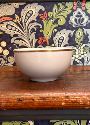 Vintage China ~ White & Gold By Mayer China