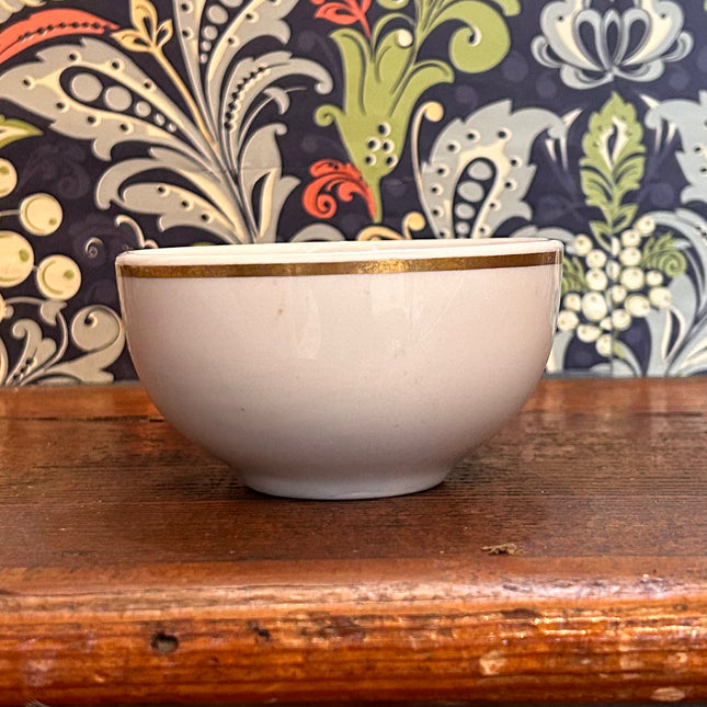 Vintage China ~ White & Gold By Mayer China