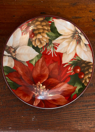 Vintage China ~ Poinsettia Holly By 222 Fifth