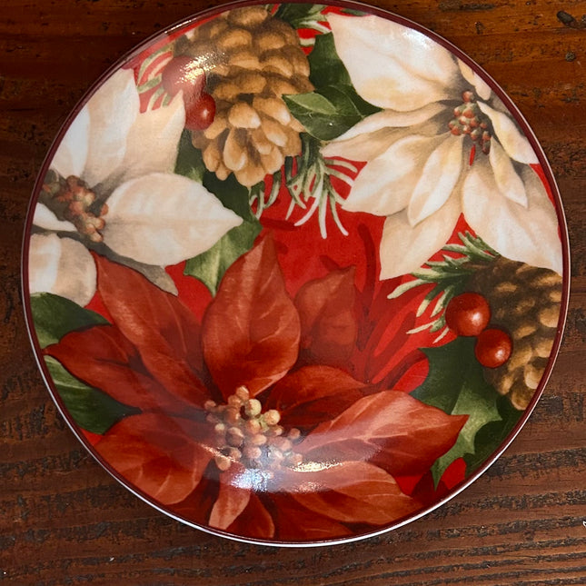 Vintage China ~ Poinsettia Holly By 222 Fifth