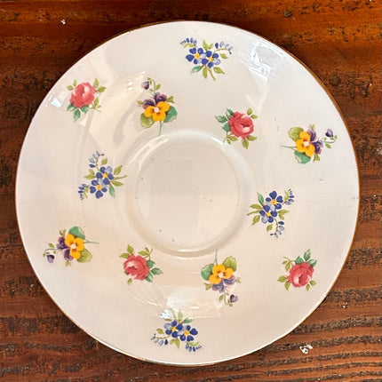 Vintage China ~ Rose Pansy By Crown Staffordshire