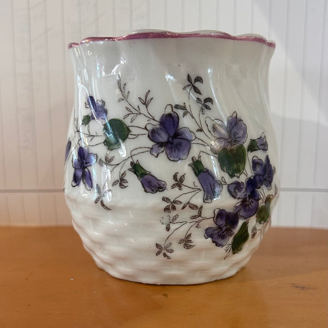 Vintage China ~ Watercolor Violets