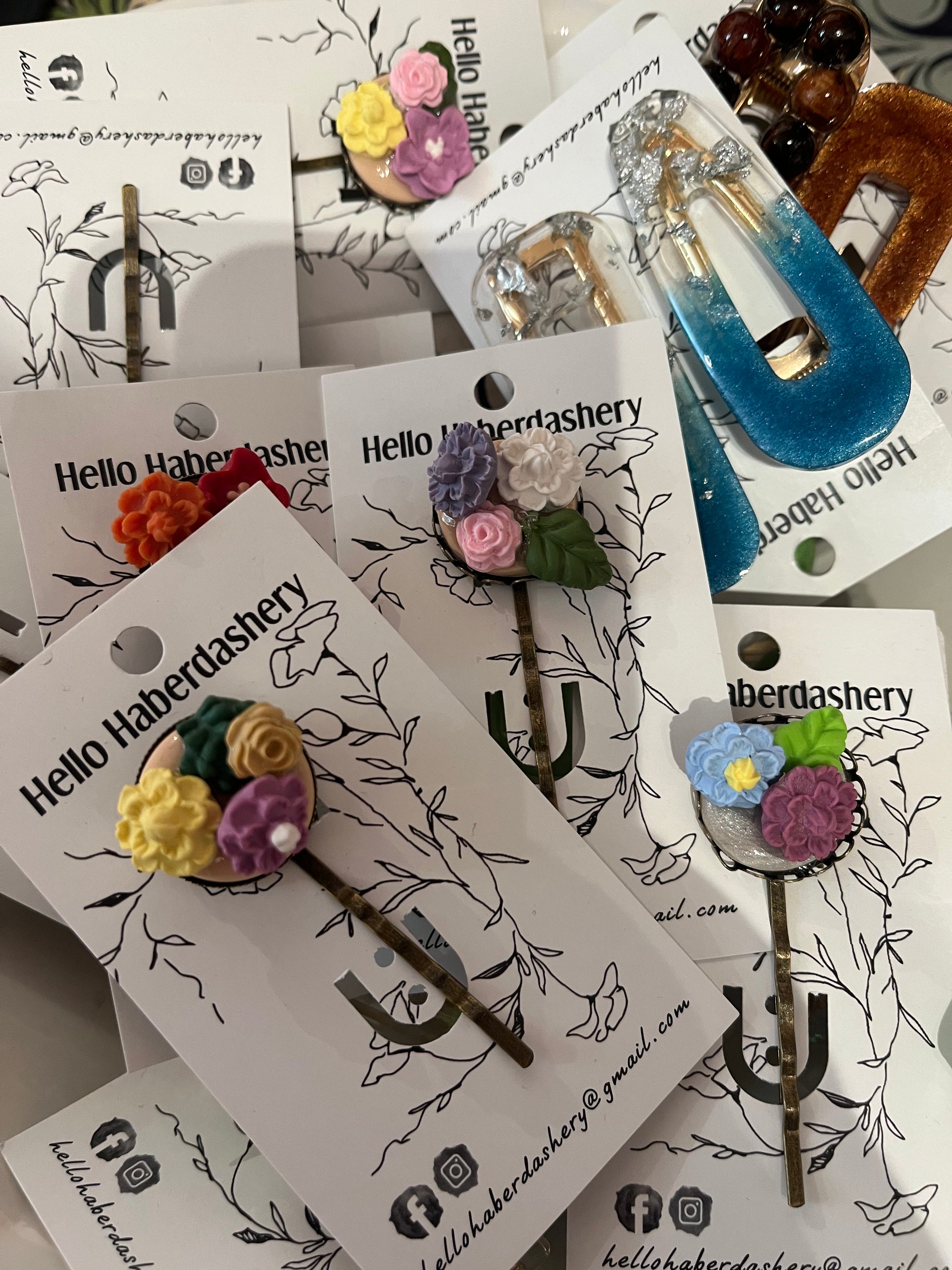 Hello Haberdashery Hair Clips
